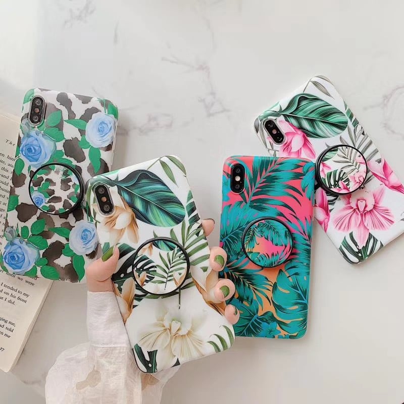 Icy Blossom Phone Protector