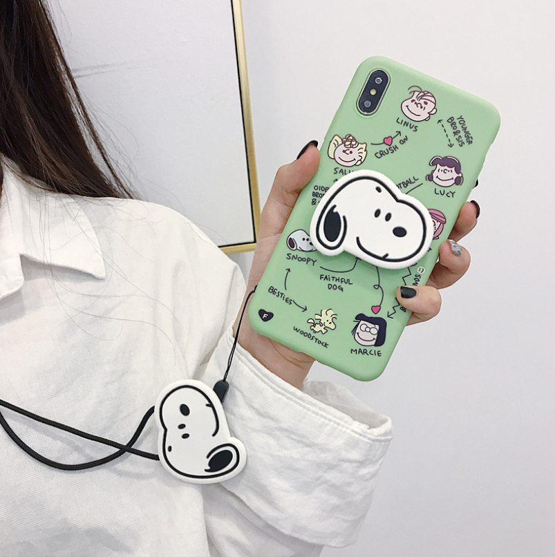 Snoopy Charm Phone Case & Stand