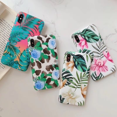 Icy Blossom Phone Protector